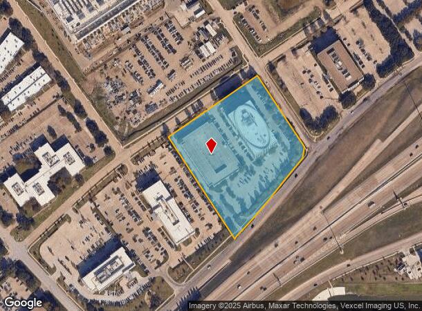 6191 N State Highway 161, Irving, TX Parcel Map