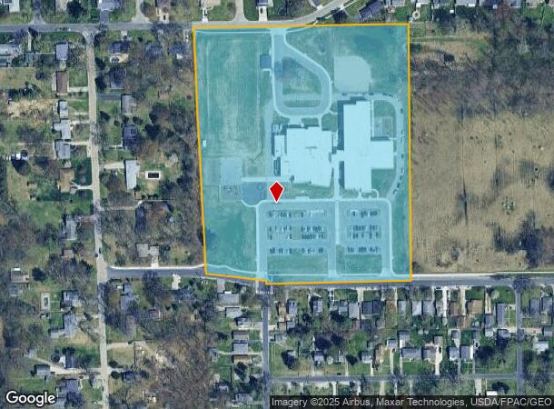  2010 Northover Rd, Toledo, OH Parcel Map