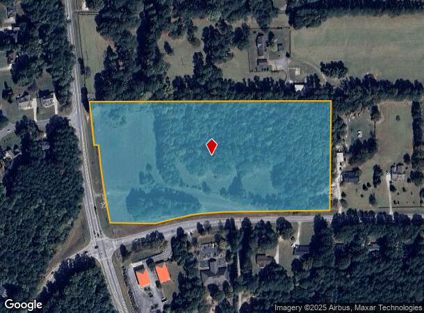  Willis Rd, Sharpsburg, GA Parcel Map