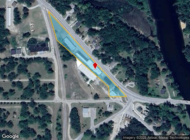 1201 W River Rd, Oscoda, MI Parcel Map