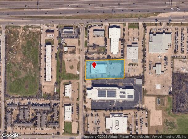 2002 N Britain Rd, Irving, TX Parcel Map