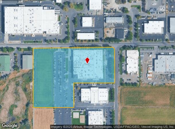 1260 S 1600 W, Orem, UT Parcel Map