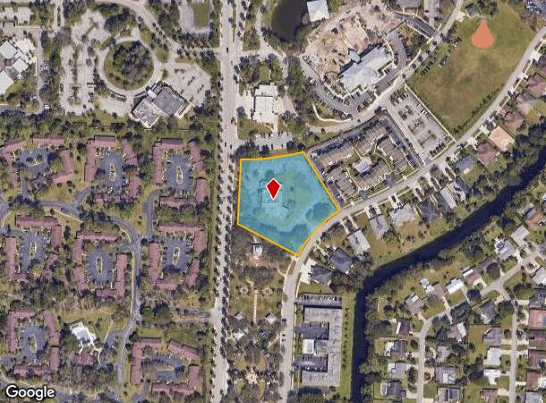 129 Sparrow Dr, Royal Palm Beach, FL Parcel Map