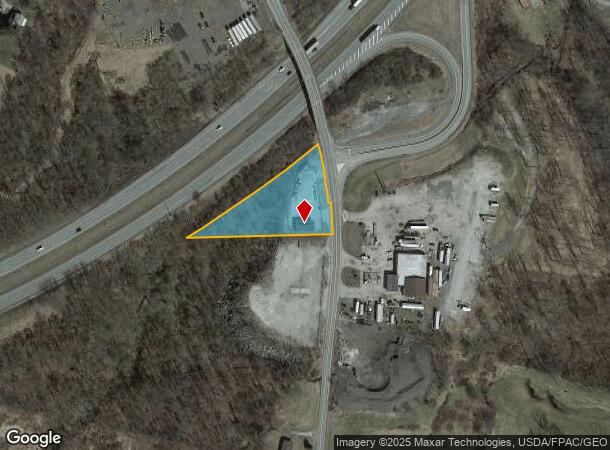  935 Old Brick Rd, West Alexander, PA Parcel Map