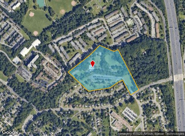 3900 Milford Mill Rd, Windsor Mill, MD Parcel Map