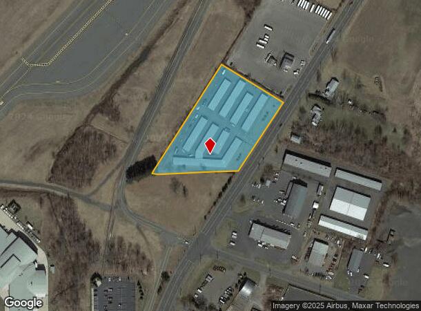  1395 South St, Suffield, CT Parcel Map