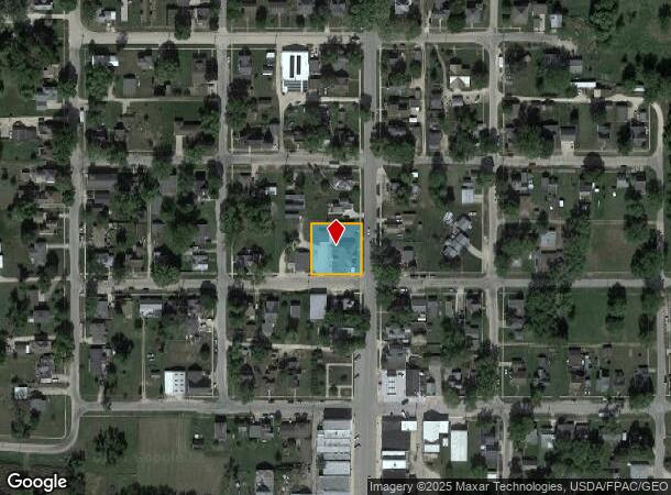  102 W Locust St, Olin, IA Parcel Map