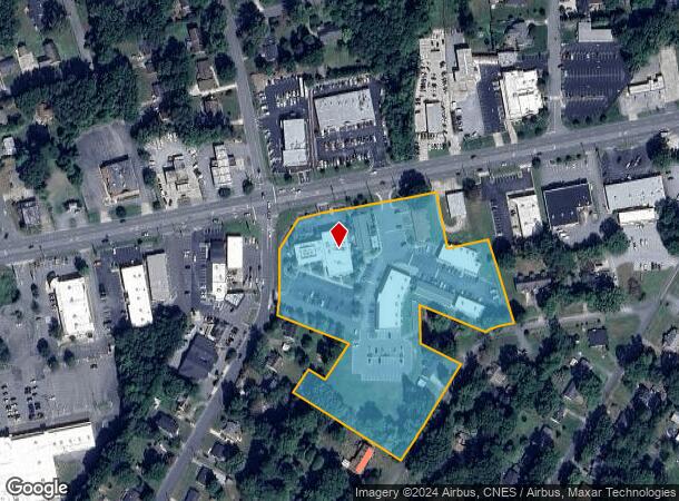  2260 S Church St, Burlington, NC Parcel Map