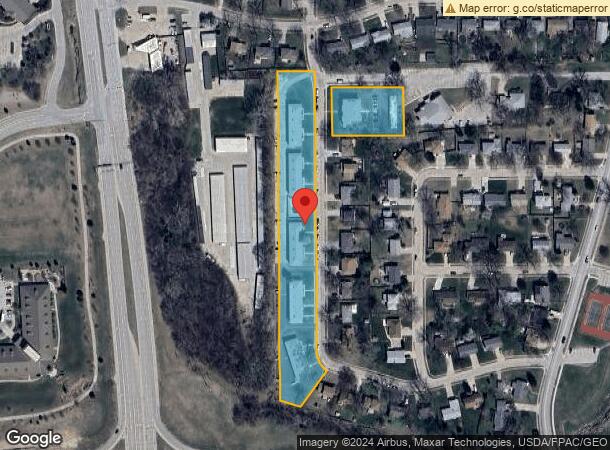  1511 Thomas Dr, Bellevue, NE Parcel Map