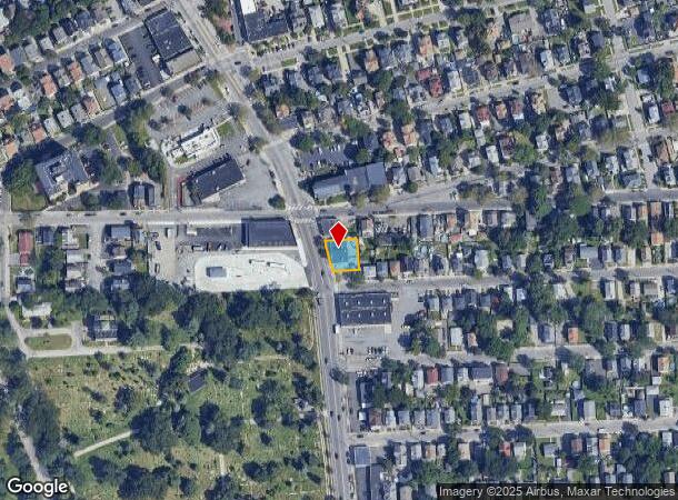  1532 Broad St, Cranston, RI Parcel Map
