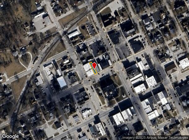 117 W Franklin St, Delphi, IN Parcel Map
