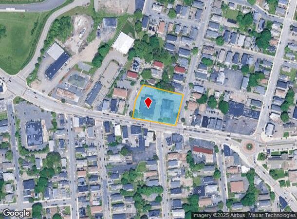 311 Grafton St, Worcester, MA Parcel Map