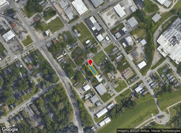  1720 Dewey St, New Albany, IN Parcel Map
