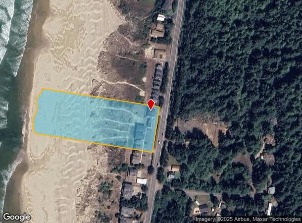 7160 Sw Pacific Coast Hwy, Waldport, OR Parcel Map