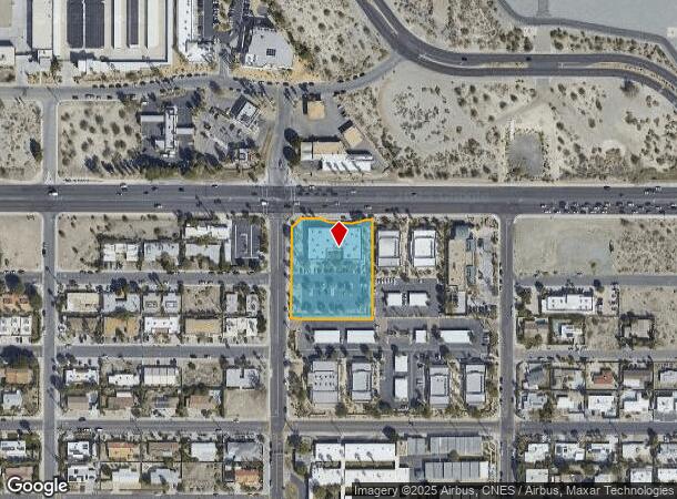 4201 E Ramon Rd, Palm Springs, CA Parcel Map