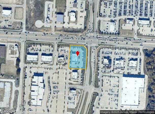  3705 W University Dr, Mckinney, TX Parcel Map