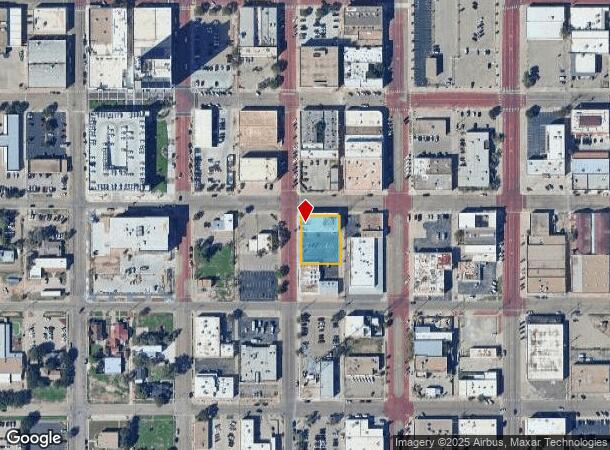  1503 Avenue J, Lubbock, TX Parcel Map