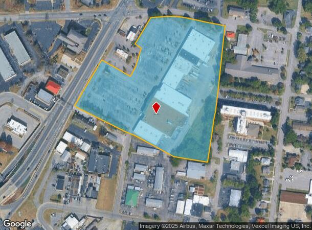  710 Memorial Blvd, Murfreesboro, TN Parcel Map