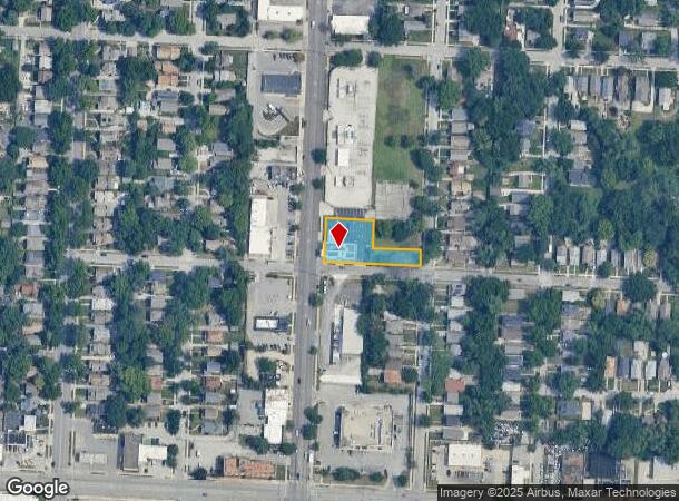  6145 Troost Ave, Kansas City, MO Parcel Map