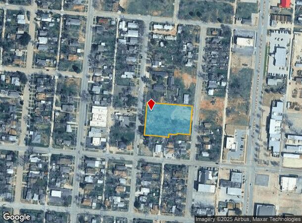  1350 Cypress St, Abilene, TX Parcel Map