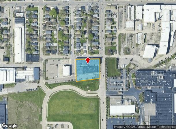 1701 Packard Ave, Racine, WI Parcel Map