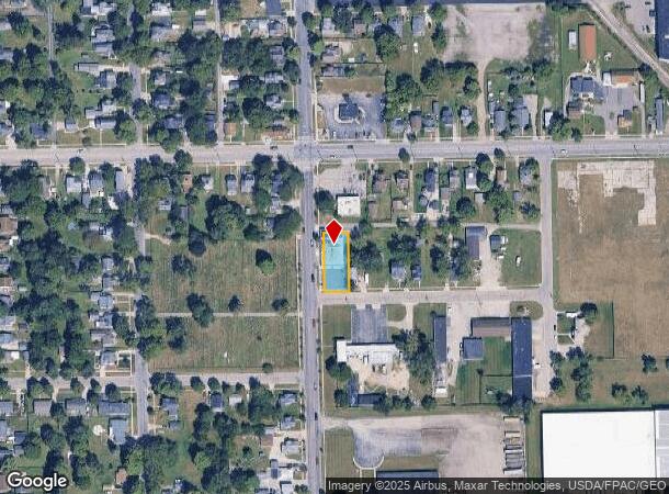 715 Division St, Adrian, MI Parcel Map