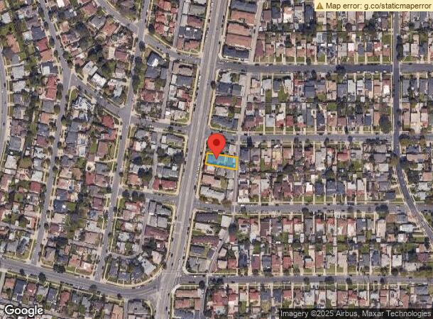  6006 Overhill Dr, Los Angeles, CA Parcel Map