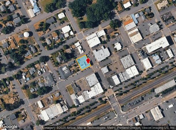  211 N Grant St, Canby, OR Parcel Map