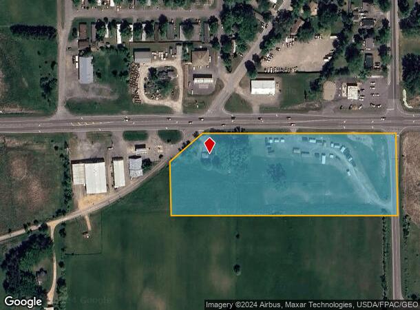  17415 Lake Blvd, Shafer, MN Parcel Map