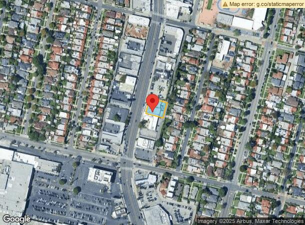  1750 S La Cienega Blvd, Los Angeles, CA Parcel Map