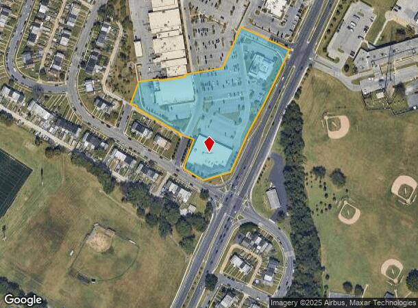 Merritt Blvd, MD Parcel Map