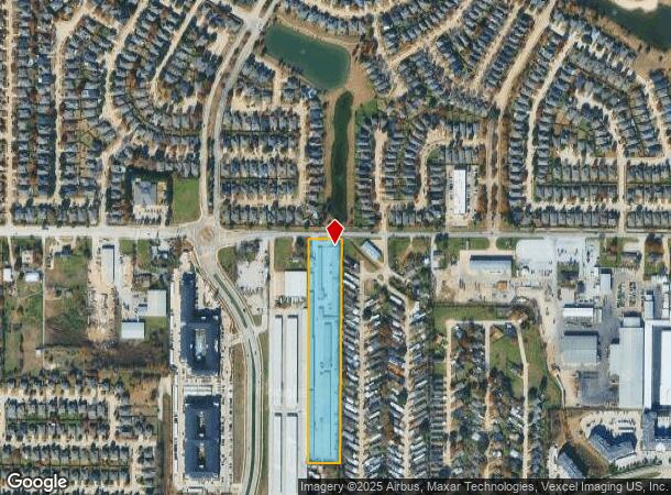  4270 Keller Hicks Rd, Fort Worth, TX Parcel Map