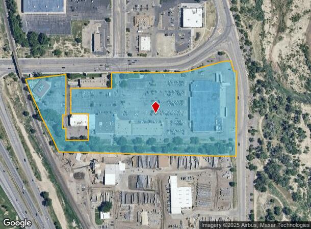  102 W 29Th St, Pueblo, CO Parcel Map