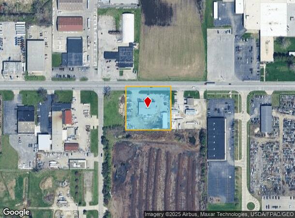  3017 Hill Ave, Toledo, OH Parcel Map