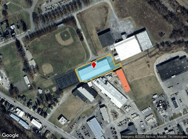  Lackawanna Ave, Mount Morris, NY Parcel Map