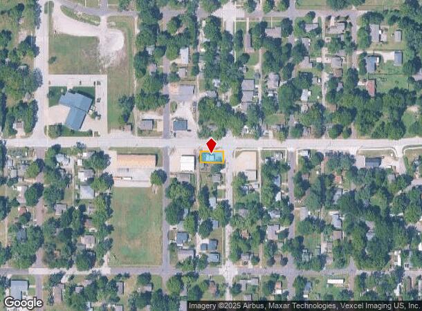 215 E 10Th St, Eudora, KS Parcel Map