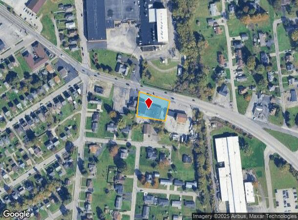 1214 Butler Ave, New Castle, PA Parcel Map