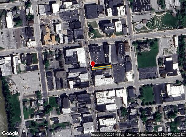  127 S Washington St, Tiffin, OH Parcel Map