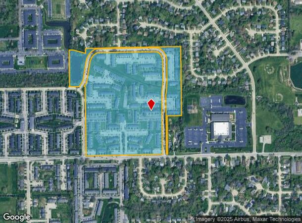 9350 E 43Rd St, Indianapolis, IN Parcel Map