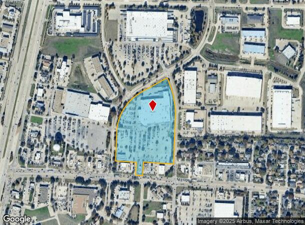  1670 W University Dr, Mckinney, TX Parcel Map