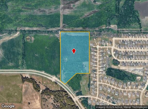 John King Blvd, Rockwall, TX Parcel Map