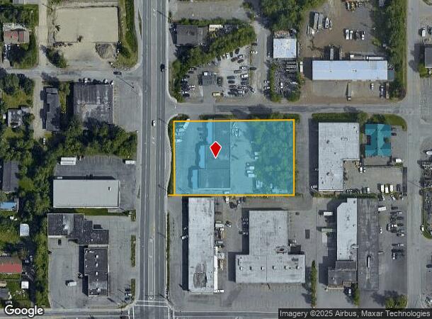  7427 Old Seward Hwy, Anchorage, AK Parcel Map