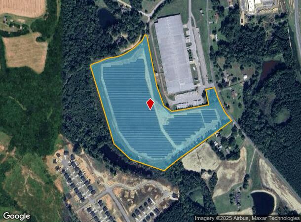  Harvey Faulk Rd, Sanford, NC Parcel Map