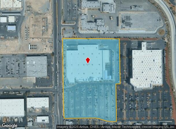  2570 E Craig Rd, North Las Vegas, NV Parcel Map