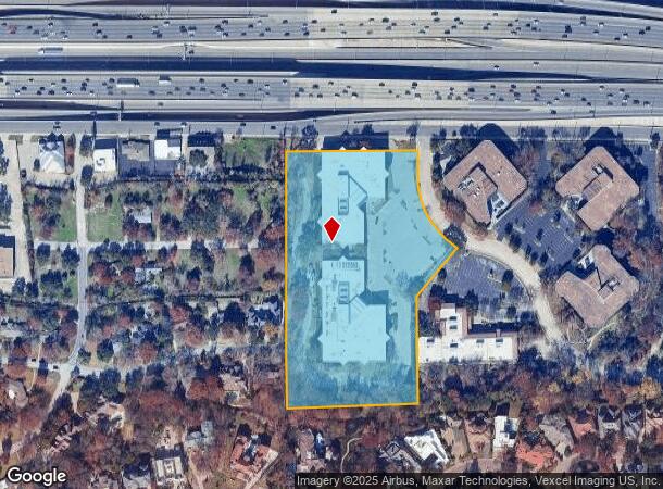 6600 Lyndon B Johnson Fwy, Dallas, TX Parcel Map