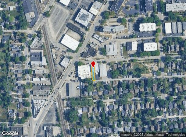  1283 Oakwood Ave, Des Plaines, IL Parcel Map