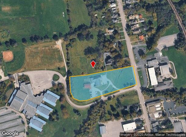  201 N Main St, Lawrenceburg, KY Parcel Map