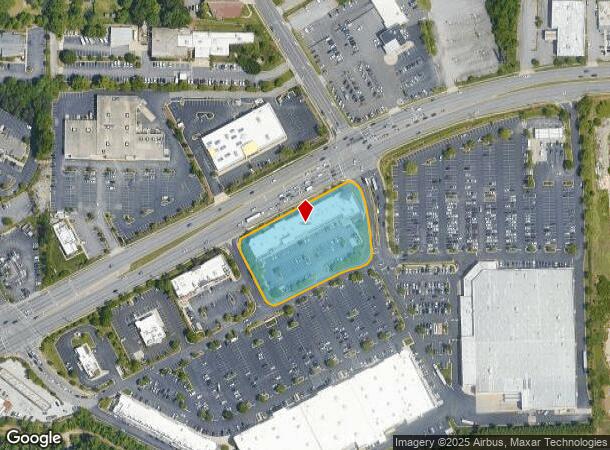  4203 W Wendover Ave, Greensboro, NC Parcel Map