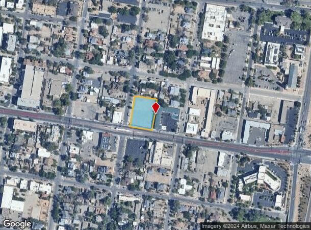  601 Central Ave Ne, Albuquerque, NM Parcel Map