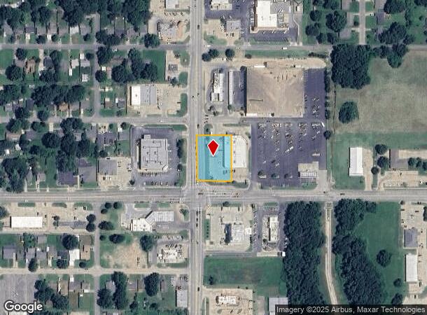  304 N York St, Muskogee, OK Parcel Map